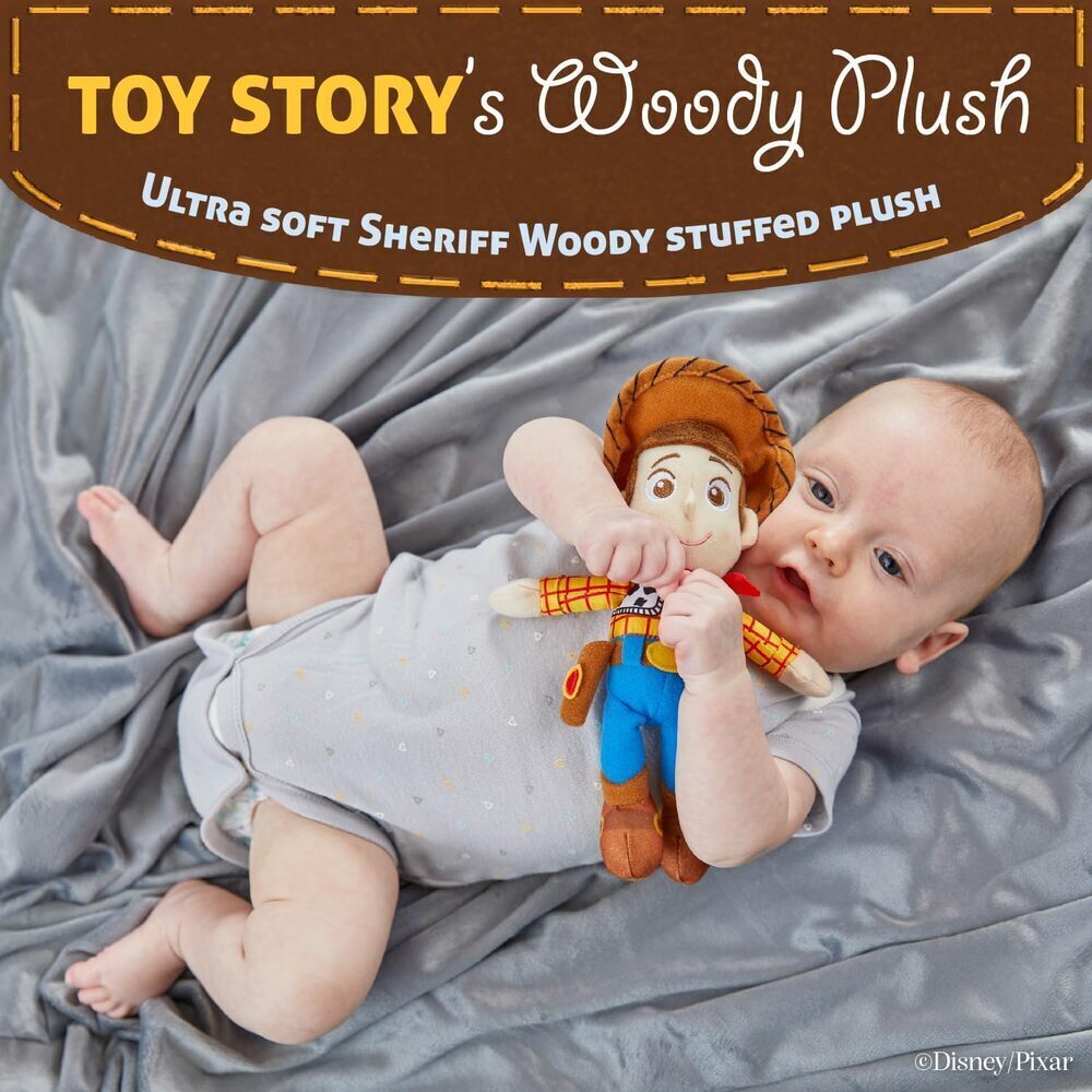 Disney Baby Toy Story Woody Plush 8 Inch Large Stuffed Animal Soft Toy - Picture 3 of 7